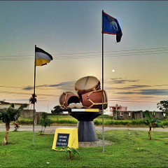 Drums of Our Fathers Monument Dangriga 