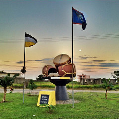 Drums of Our Fathers Monument Dangriga