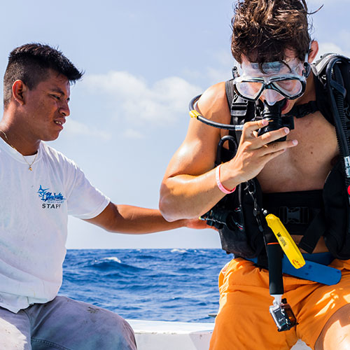 Belize diving certification