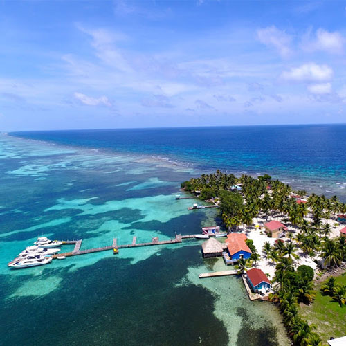 South Water Caye Island Amenities