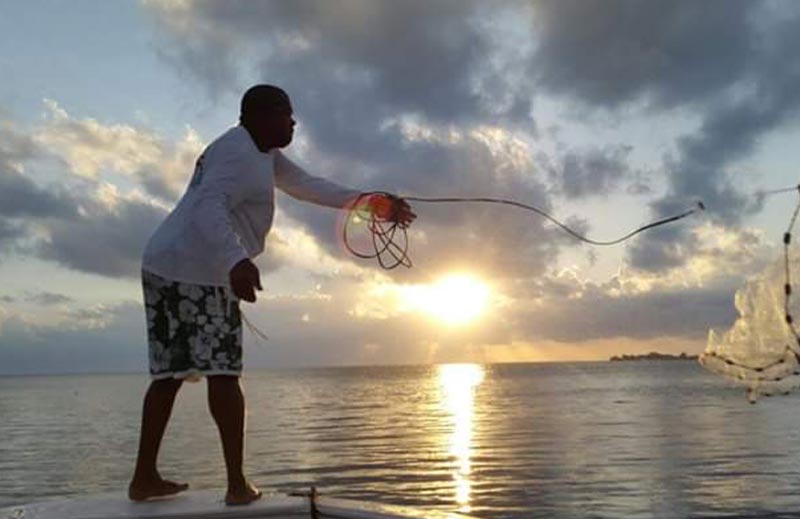 Belize private island resort - fishing