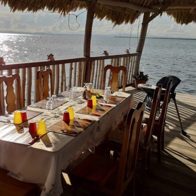 Belize island restaurant