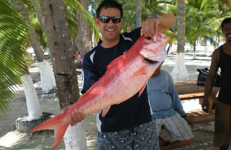 Belize reef fishing package