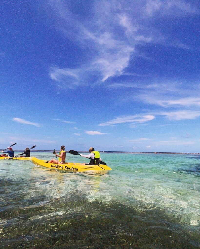 Belize activities kayaking
